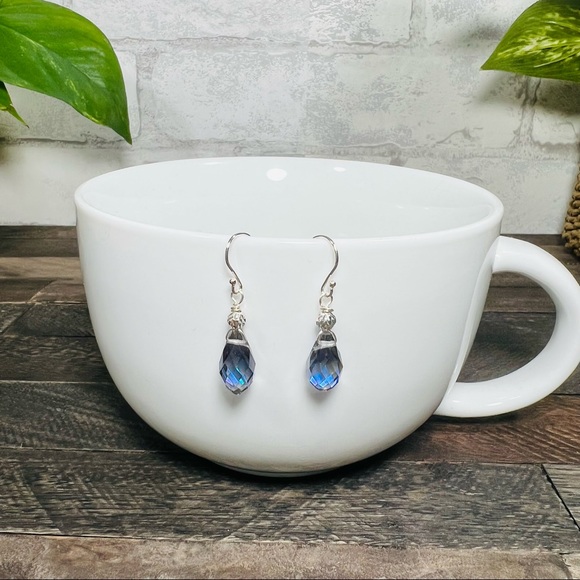 Swarovski Sterling Silver Earrings - Picture 5 of 9